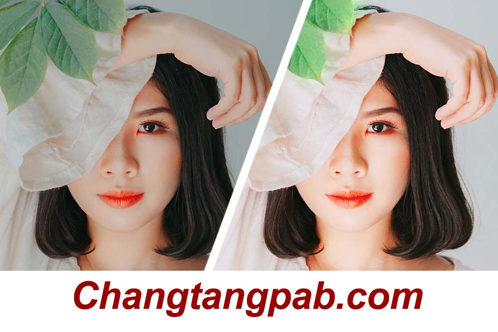รับรีทัชภาพใบหน้า ปรับโทนสีผิว